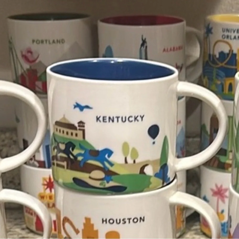 Starbucks You are here collection - Kentucky